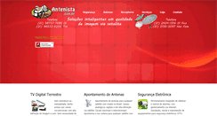 Desktop Screenshot of antenista.com.br
