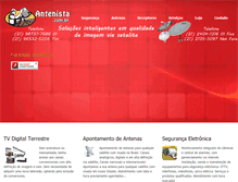 Tablet Screenshot of antenista.com.br